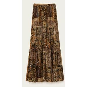 Ba&sh Maxi Skirt June Pisca Ocre Size 2